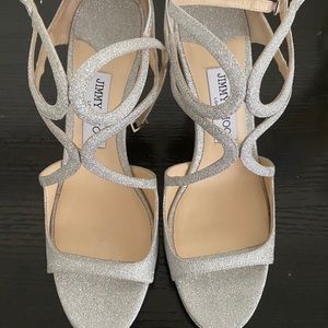 Brand new beautiful silver bling bling heals